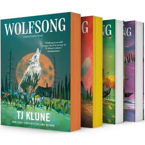 Green Creek Series 4 book Collection Set Vol 1-4 by TJ Klune - Wolfsong, Ravensong, Heartsong, Brothersong