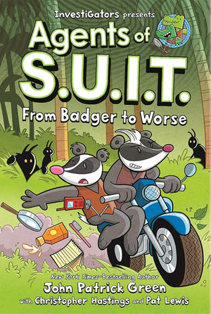 InvestiGators: Agents of S.U.I.T. Series 3-Book Collection Set (Agents of S.U.I.T., From Badger to Worse, Wild Ghost Chase)