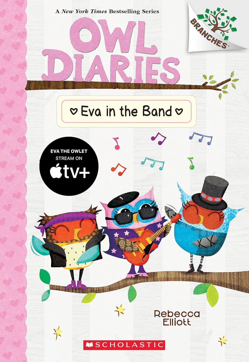 Owl Diaries Series, Collection Set of 6 Books, Vol.16-21. Get Well, Eva; Eva in the Band; The Nature Club; Eva for President; The Owlympic Games, Eva and the New Teacher, by Rebecca Elliott