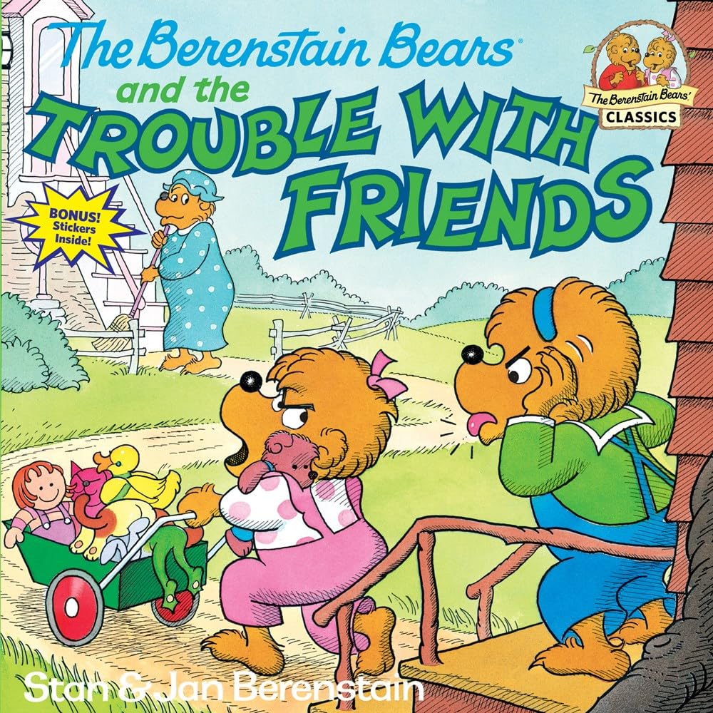 Berenstain Bears Set: Trouble with Friends / Berenstain Bears Too Much TV / Berenstain Bears and the