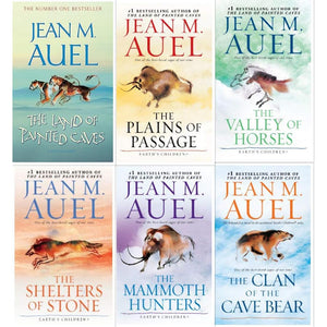 The Complete Jean M. Auel Earth's Children Series Six Book Set [Clan of the Cave Bear, Valley of the Horses, Mammoth Hunters, Plains of Passage, Shelters of Stone, and Land of Painted Caves]