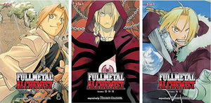 Fullmetal Alchemist 3-in-1 Edition Complete 9-book Manga Set by Hiromu Arakawa