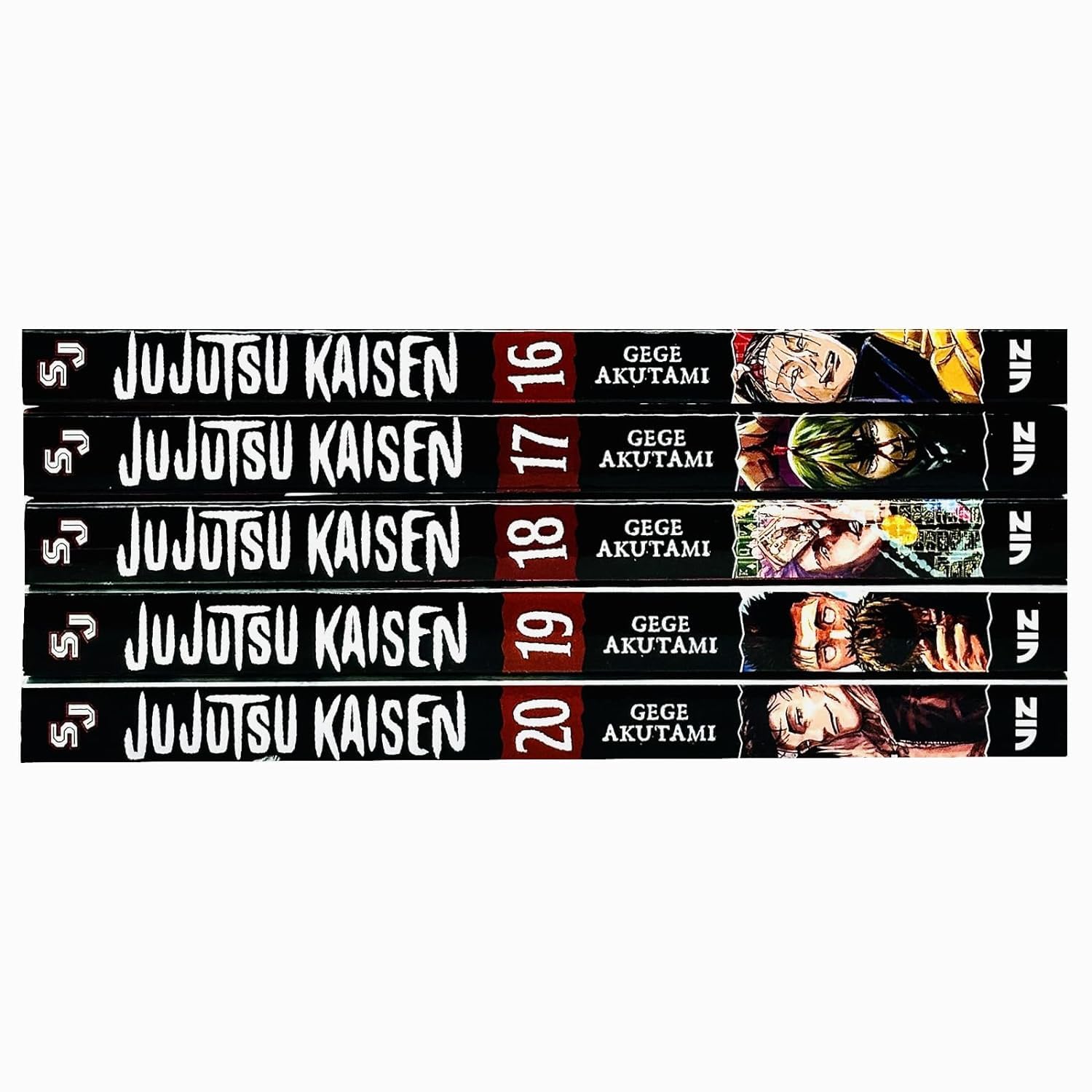 Jujutsu Kaisen Series Vol (16-20) Collection 5 Books Set By Gege Akutami: