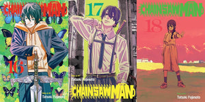 Chainsaw Man Manga Collection 21-Book Set (Volumes 1-21) by Tatsuki Fujimoto