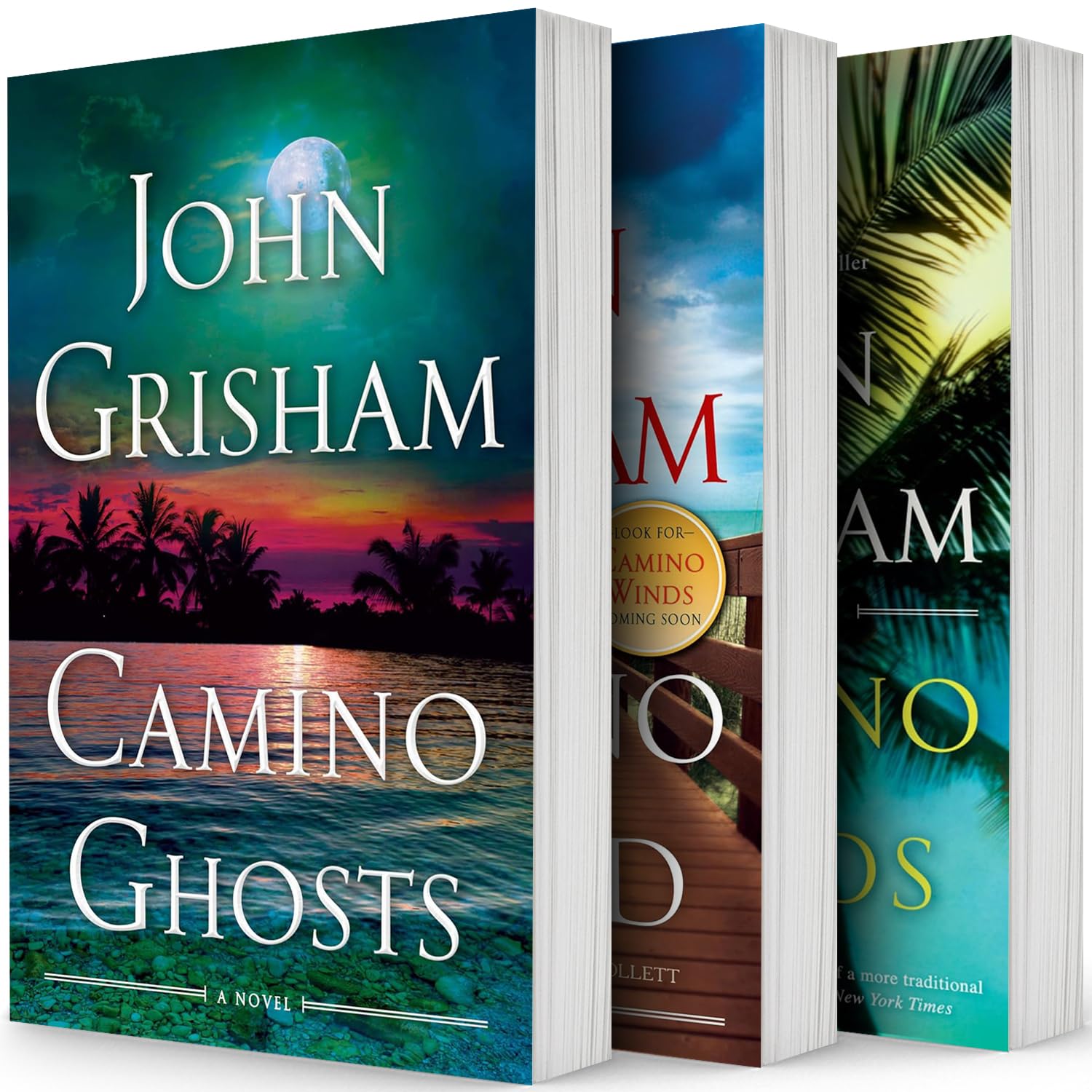 The Camino Series. 3 Books Collection Set. Camino Ghosts, Camino Island, Camino Winds by John Grisham