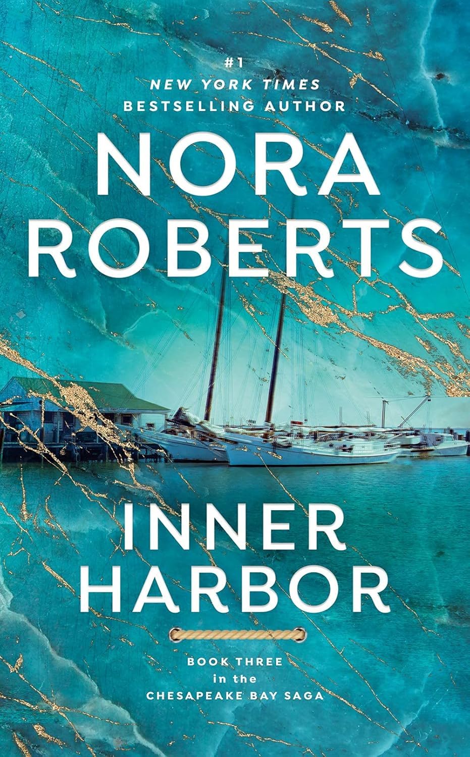 The Chesapeake Bay Saga Series, 4 Books Collection Set, Sea Swept, Rising Tides, Inner Harbor, Chesapeake Blue, by Nora Roberts