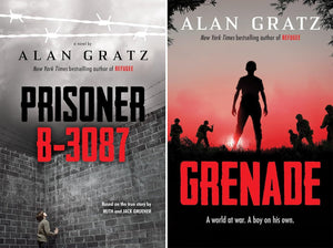Alan Gratz Bestselling Series, Collection Set of 9 Books. Prisoner B-3087, Code of Honor, Projekt 1065, Refugee, Grenade, Allies, Ground Zero, Two Degrees, Heroes: A Novel of Pearl Harbor
