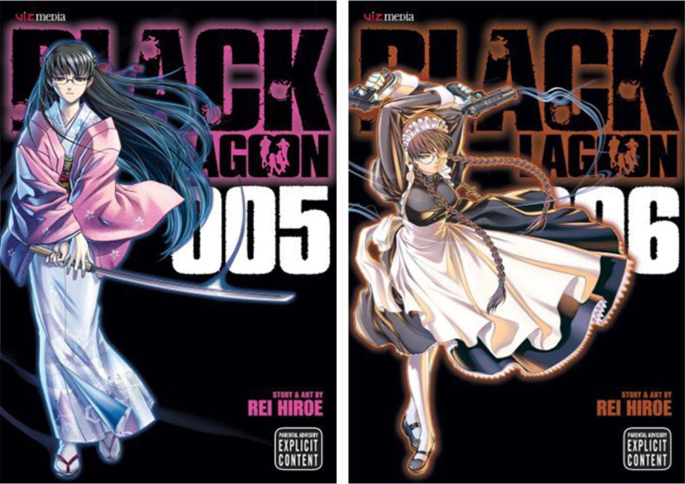 Black Lagoon Manga Set Vol. 1-12 by Rei Hiroe