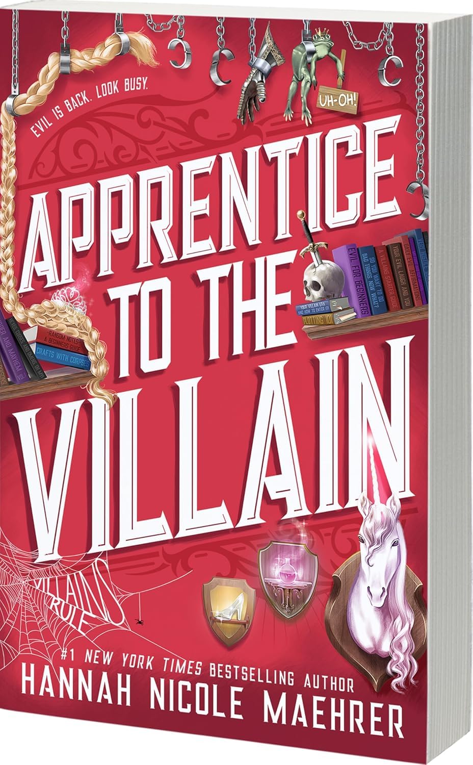 Assistant and the Villain Series Collection Books, Set of 3 Books. Assistant to the Villain, Apprentice to the Villain, Accomplice to the Villain by Hannah Nicole Maehrer