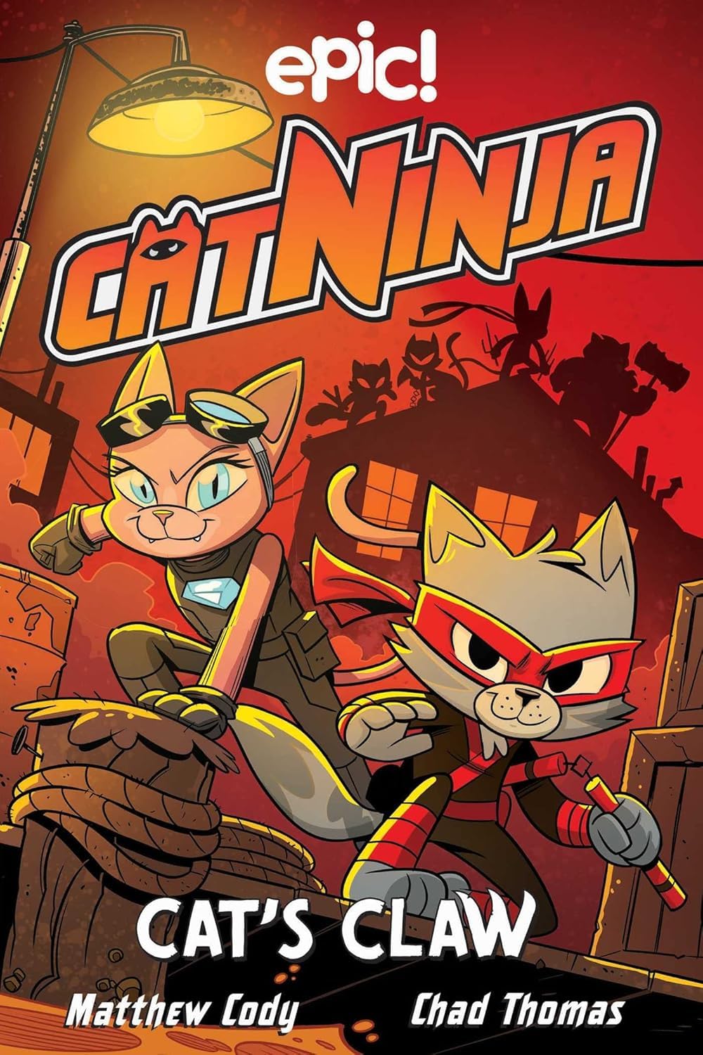Cat Ninja Series 6 Books Set