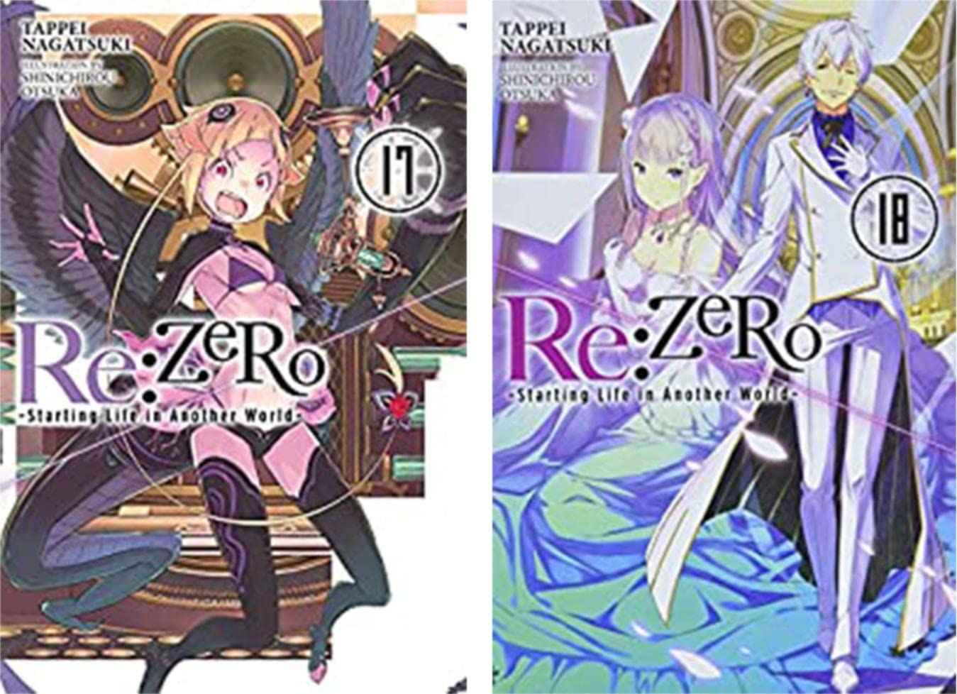 Re:ZERO -Starting Life in Another World- Vol. 11-20 Light Novel Set by Tappei Nagatsuki