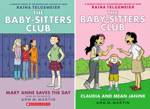The Baby-Sitters Club Series. 17 Books Collection Set by Raina Telgemeier