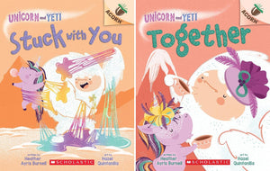 Unicorn and Yeti Volume 1-9, Collection 9 Books Set, Sparkly New Friends, A Good Team, Friends Rock, Cheer Up, Fair and Square, Together, Stuck with You, Fun and Games, Razzle Dazzle, An Acorn Book