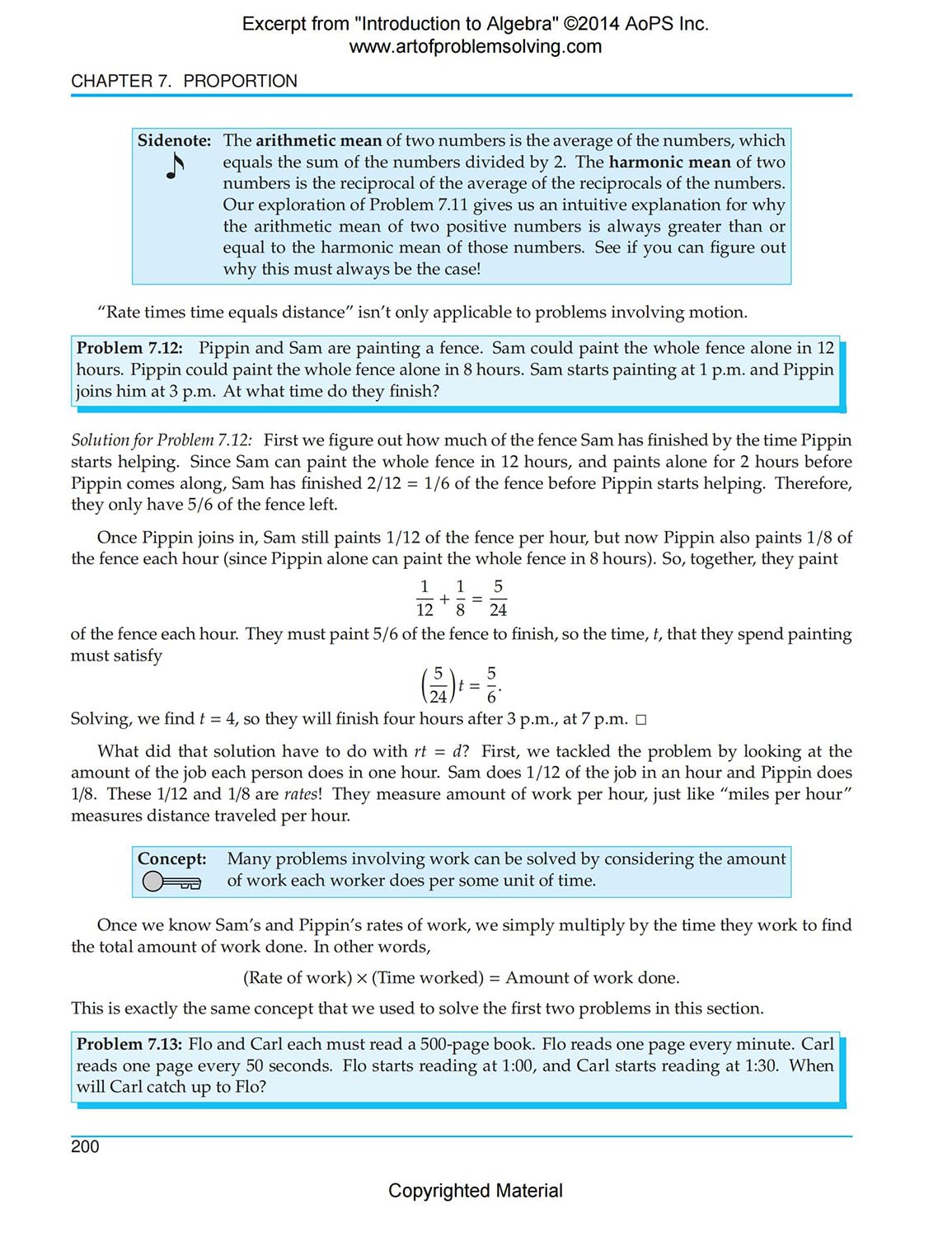 Art of Problem Solving (AoPS) Series, Introduction to Algebra 2 Books Set of Text and Solution by Richard Rusczyk