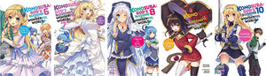 Konosuba: God's Blessing on This Wonderful World! Vol. 1-17 Complete Light Novel Set by Natsume Akatsuki