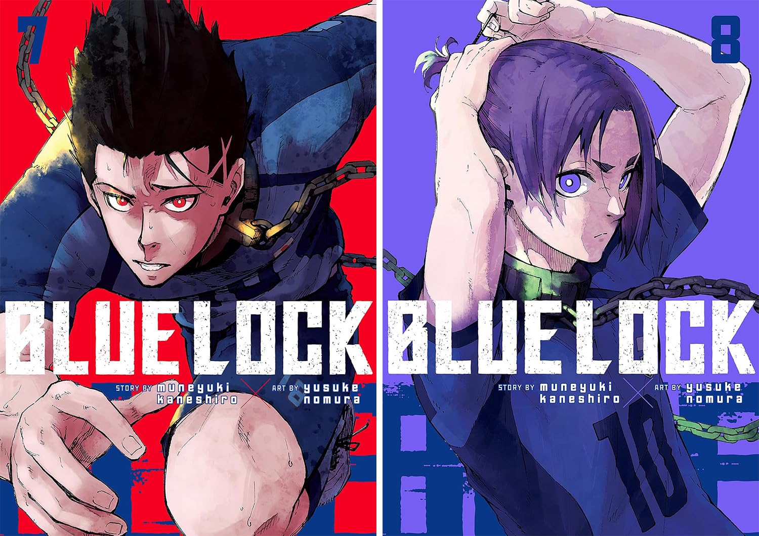 Blue Lock Series Vol. 1-15, 15 Books Collection Set, by Muneyuki Kaneshiro