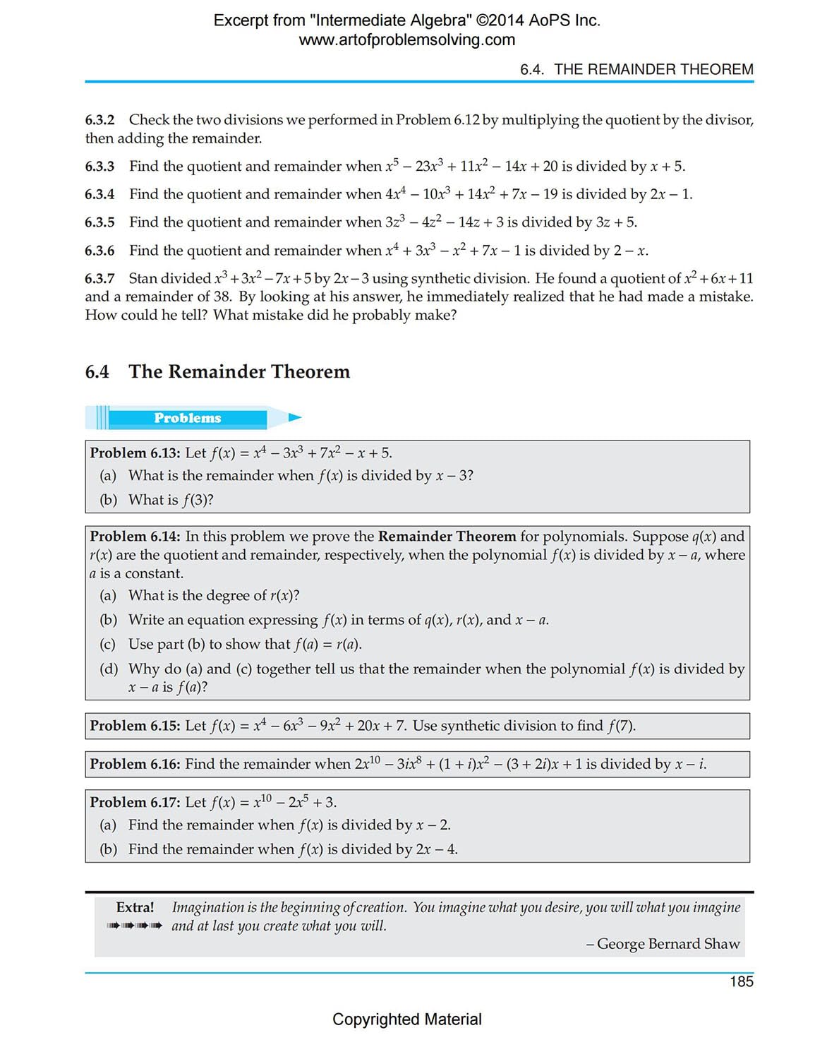 Art of Problem Solving (AoPS) Series, Intermediate Algebra 2 Books Set of Text and Solution by Richard Rusczyk and Mathew Crawford