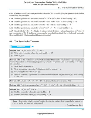 Art of Problem Solving (AoPS) Series, Intermediate Algebra 2 Books Set of Text and Solution by Richard Rusczyk and Mathew Crawford