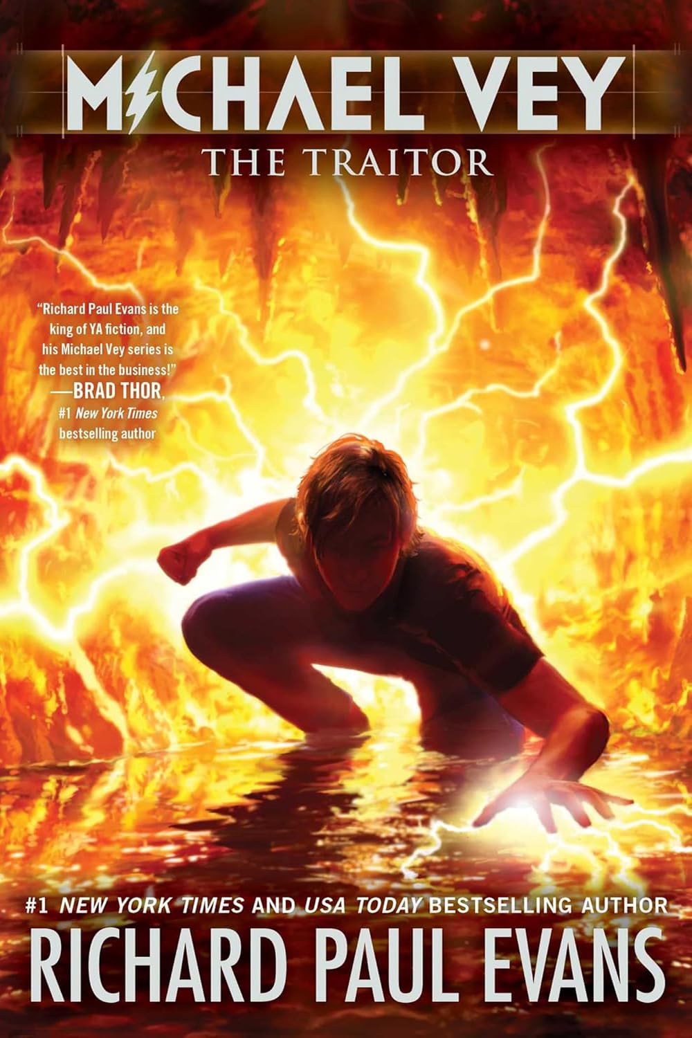 Michael Vey Series 9 Books Set - The Prisoner of Cell 25, Rise of the Elgen, Battle of the Ampere, Hunt for Jade Dragon, Storm of Lightning, Fall of Hades, The Final Spark, The Parasite, The Traitor