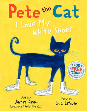 Pete the Cat 5-Book Collection Set, I Love My White Shoes, Rocking in My School Shoes, Four Groovy Buttons, Magic Sunglasses, The New Guy