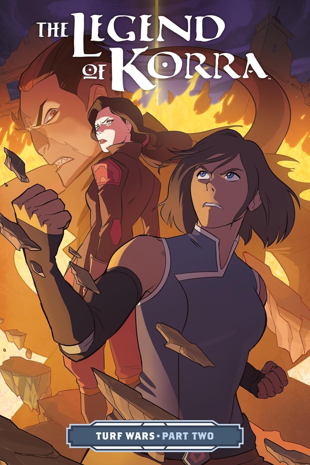 The Legend of Korra Series, 7 Books Collection Set, Turf Wars Part 1-3, Ruins of the Empire Part 1-3, Patterns in Time