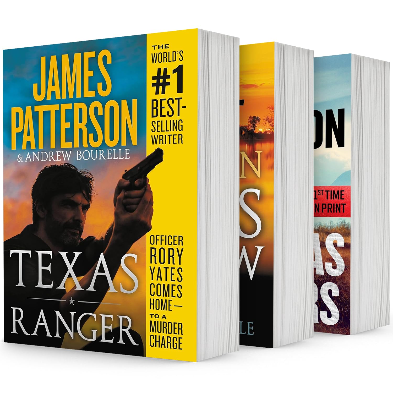 Texas Ranger Thrillers Series 1-3 Book Collection Set: Texas Ranger, Texas Outlaw, The Texas Murders