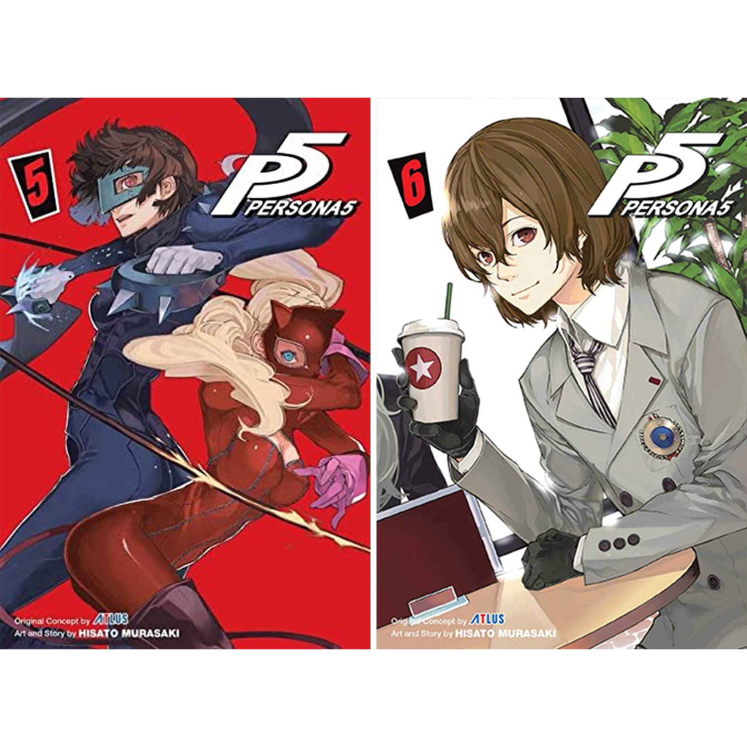 Persona 5 Manga Set 9-book: Vol. 1-9 by Hisato Murasaki