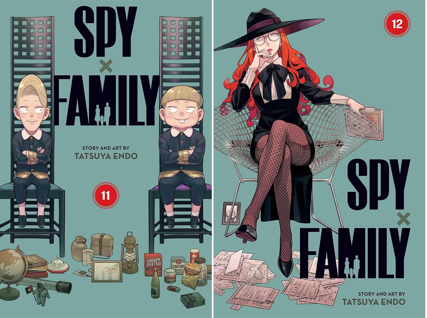 Spy x Family Series Vol. 1-15. Set of 15 Books by Tatsuya Endo
