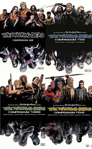 WALKING DEAD COMPENDIUM TP VOL 1-4 by Kirkman, Robert