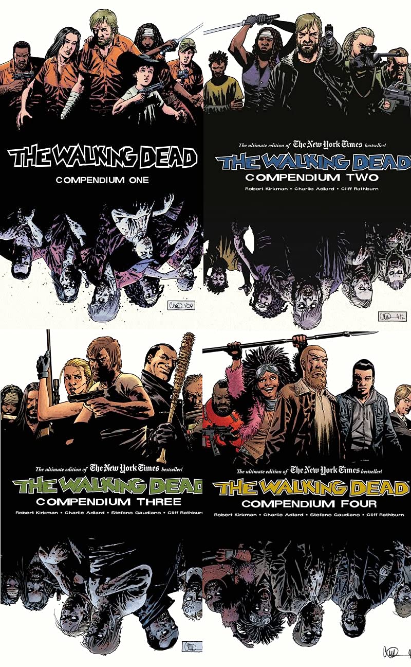 WALKING DEAD COMPENDIUM TP VOL 1-4 by Kirkman, Robert