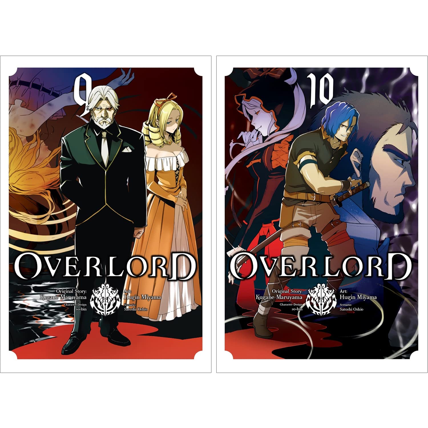 Overlord Manga 14-book Set: Vol. 1-14
