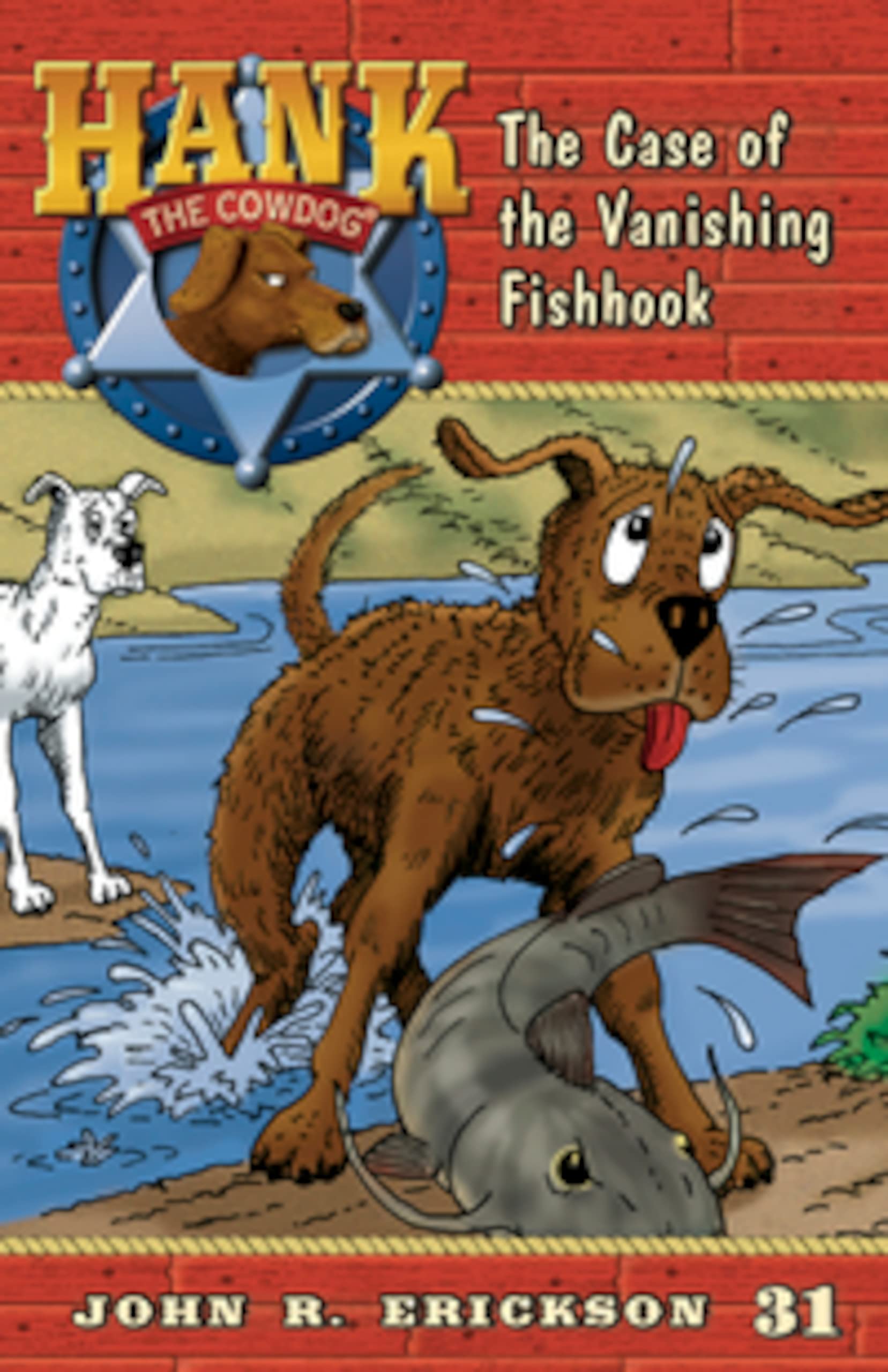 Hank the Cowdog Series 31-40 (Set of 10 Paperback Books) by John R. Erickson: Vanishing Fishhook, Garbage Monster, Measled Cowboy, Slim’s Good-Bye, Saddle House Robbery, Raging Rottweiler, Ha-Ha Game