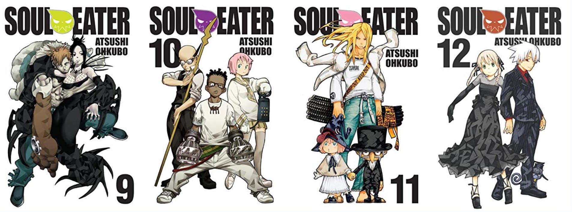 Soul Eater Manga Set Vol. 1-12 by Atsushi Ohkubo