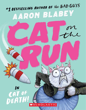Cat on the Run Series 3-Book Collection Set (Cat of Death, Cucumber Madness, Hidden Layers!) – Funny Illustrated Chapter Books for Kids
