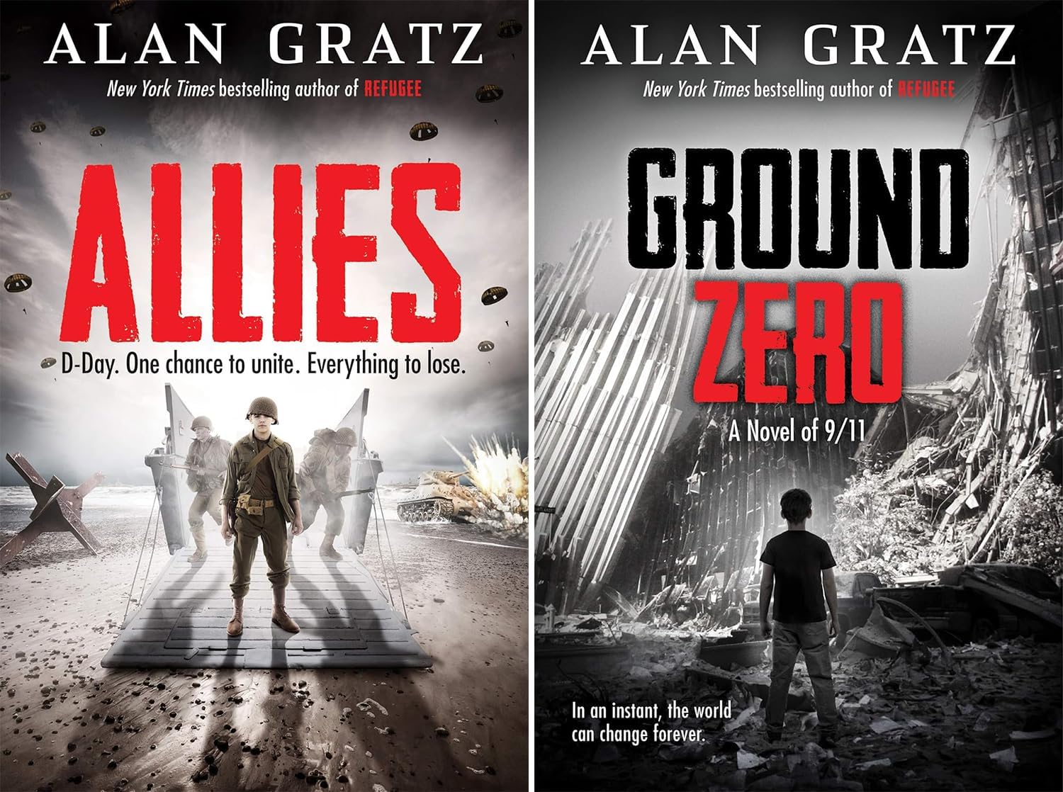 Alan Gratz Bestselling Series, Collection Set of 9 Books. Prisoner B-3087, Code of Honor, Projekt 1065, Refugee, Grenade, Allies, Ground Zero, Two Degrees, Heroes: A Novel of Pearl Harbor