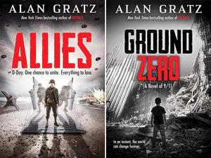 Alan Gratz Bestselling Series, Collection Set of 9 Books. Prisoner B-3087, Code of Honor, Projekt 1065, Refugee, Grenade, Allies, Ground Zero, Two Degrees, Heroes: A Novel of Pearl Harbor