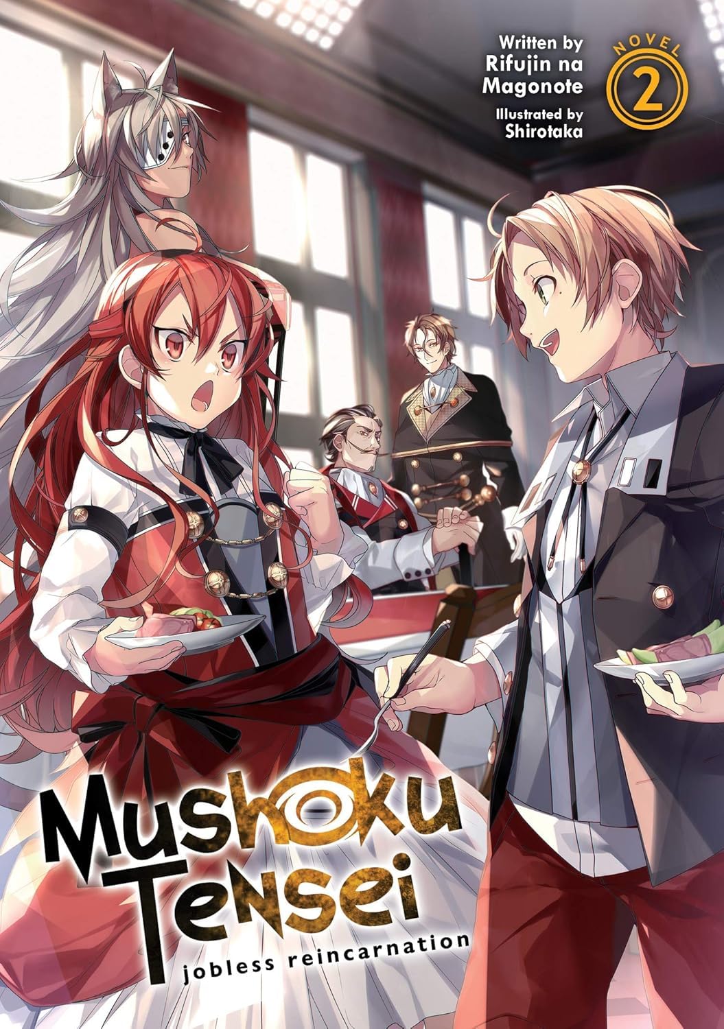 Jobless Reincarnation Light Novel Set of 5 Books, Mushoku Tensei Vol. 1-5 by Rifujin Na Magonote