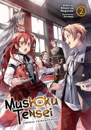 Jobless Reincarnation Light Novel Set of 5 Books, Mushoku Tensei Vol. 1-5 by Rifujin Na Magonote