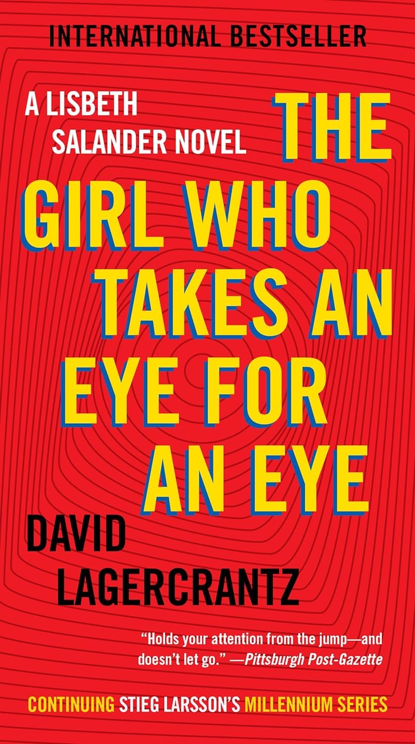 A Lisbeth Salander Novel 3 Books Collection Set by David Lagercrantz - The Girl Who Takes an Eye for an Eye, The Girl Who Kicked the Hornet's Nest, The Girl Who Played with Fire