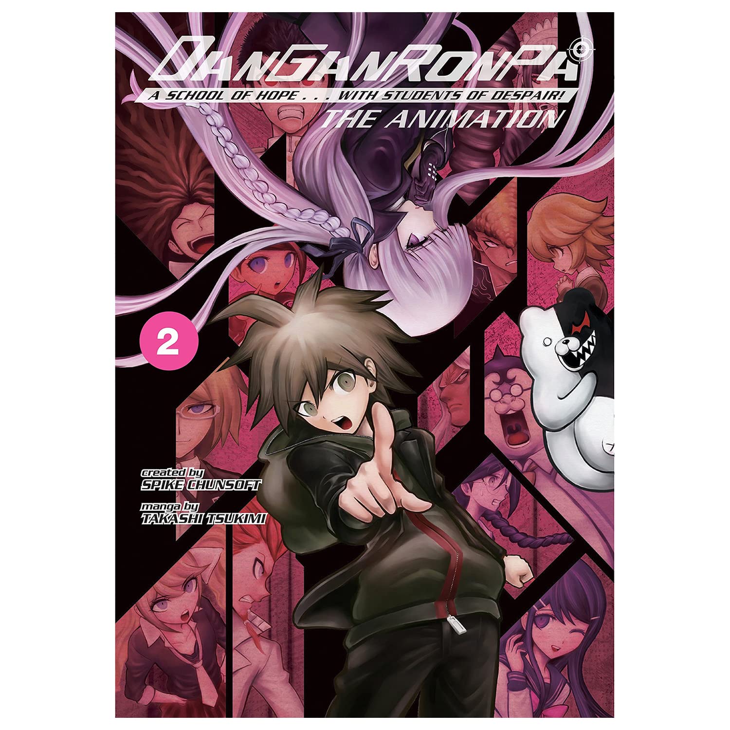 Danganronpa Manga Set: The Animation Vol. 1-4