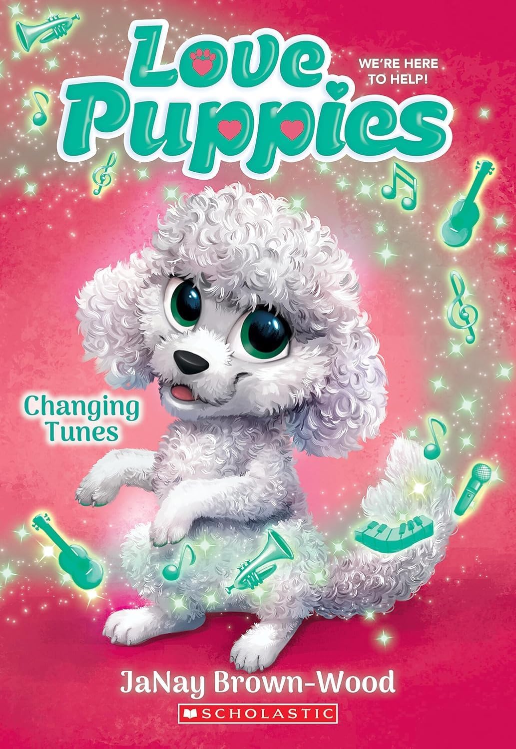 Love Puppies Series 6 Books Set by JaNay Brown-Wood (Best Friends Furever, Lost Pet Blues, Dream Team, Recipe for Success, Changing Tunes, The Fast and the Furriest)