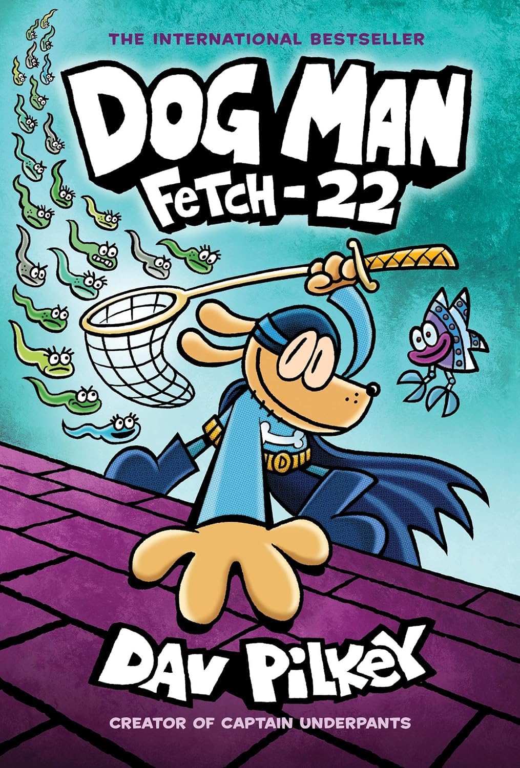 Dog Man Series, Set of 6 Books, Vol. 7-12