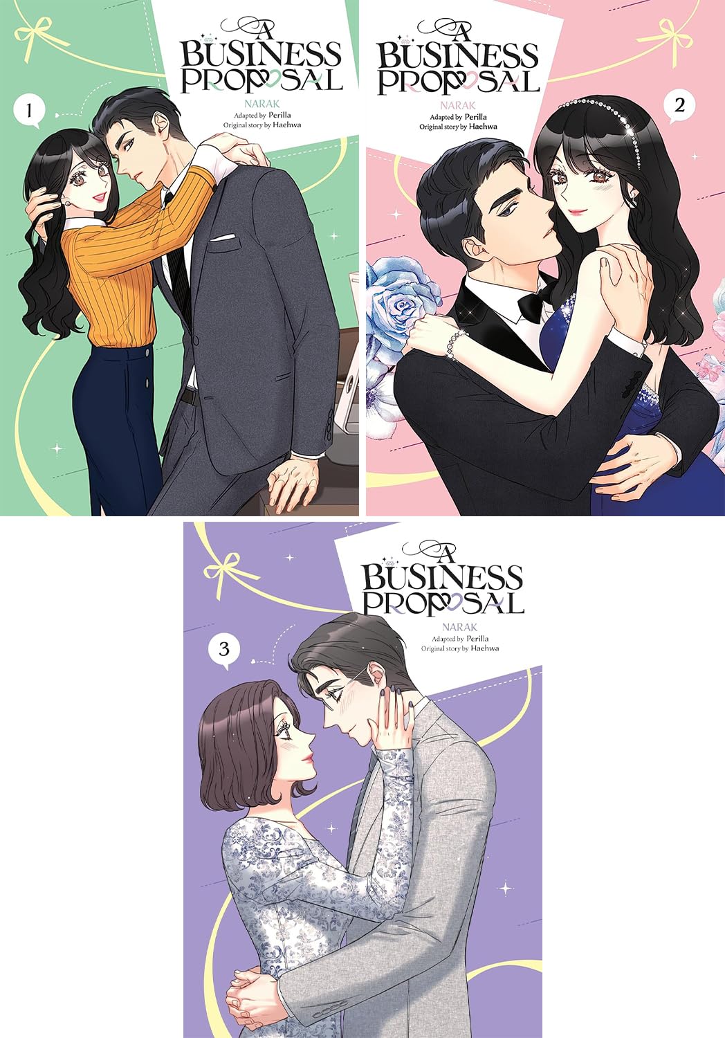 A Business Proposal, Vol. 1-3. Set of 3 Books