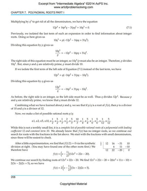 Art of Problem Solving (AoPS) Series, Intermediate Algebra 2 Books Set of Text and Solution by Richard Rusczyk and Mathew Crawford