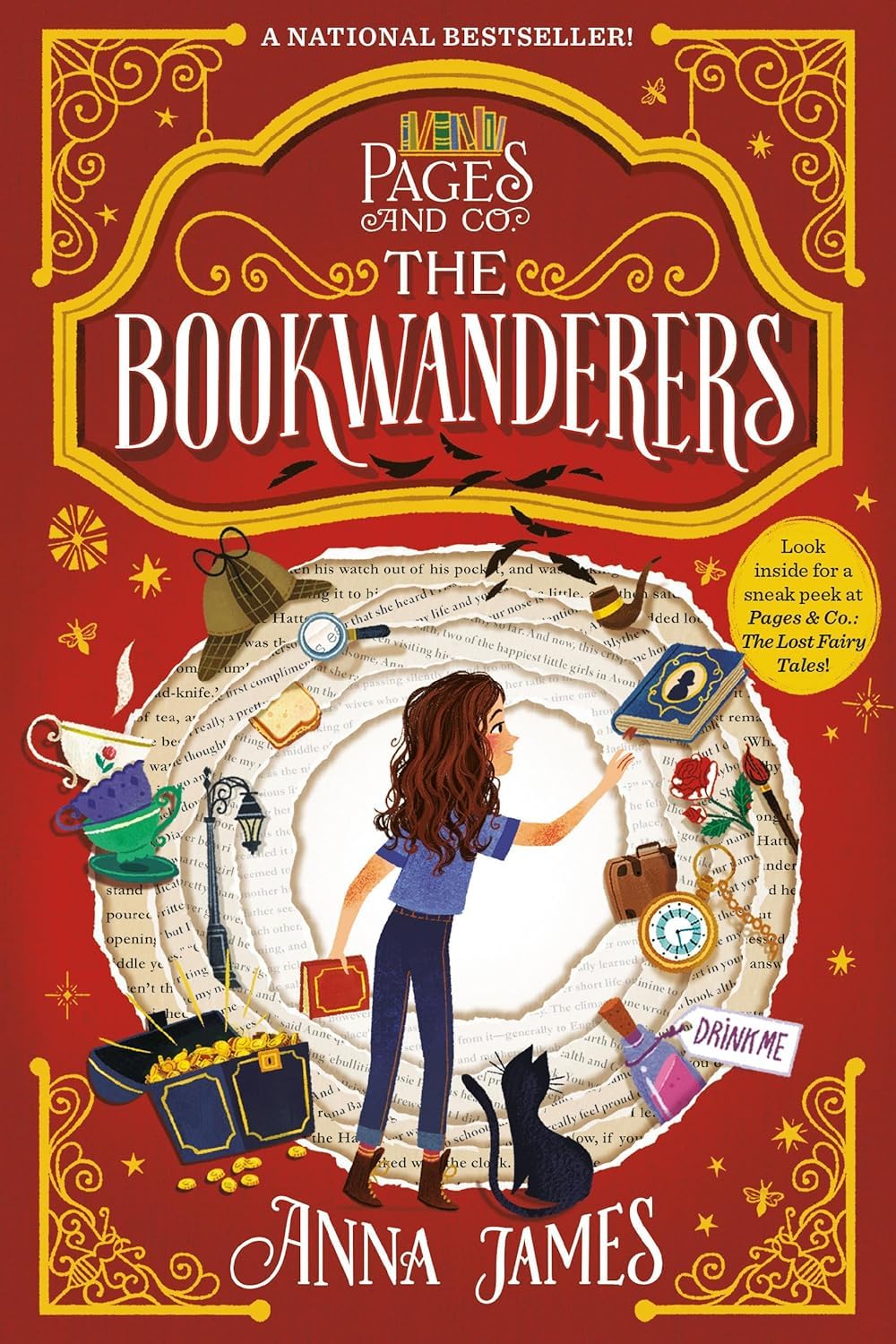 Pages & Co. Series, 6 Books Collection Set, The Bookwanderers, The Lost Fairy Tales, The Map of Stories, The Book Smugglers, The Treehouse Library, The Last Bookwanderer, by Anna James