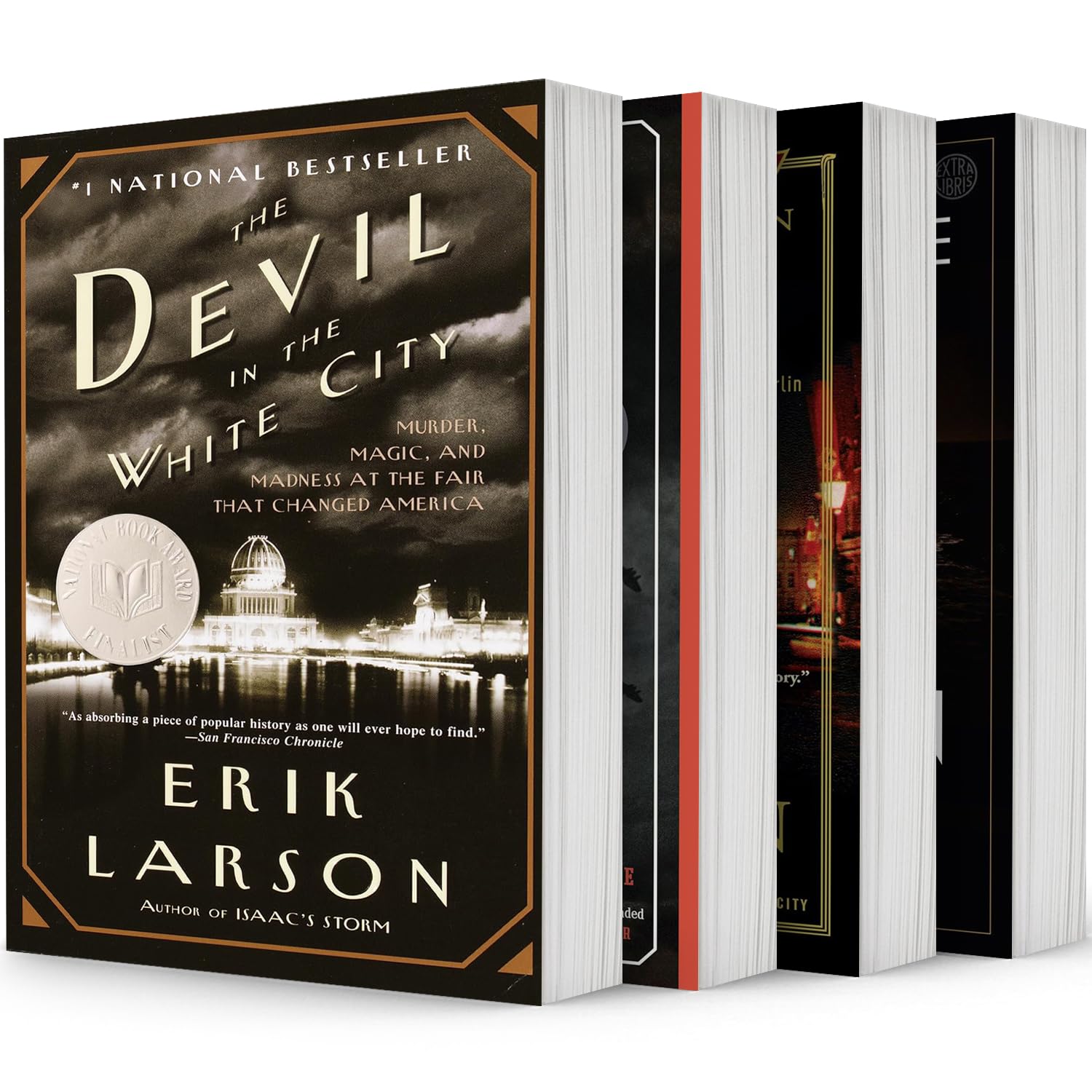 The Erik Larson Bestselling 4 Books Set. The Devil in the White City, The Splendid and the Vile, In the Garden of Beasts, Dead Wake by Erik Larson