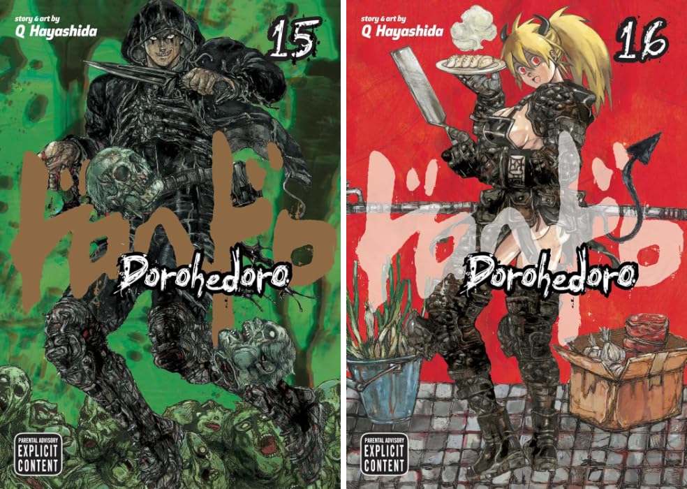 Dorohedoro Manga 13 Books Collection Set (Vol 11-23)