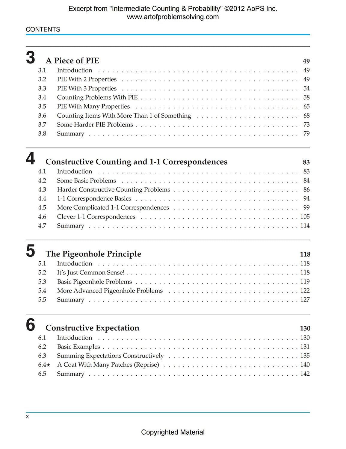 Art of Problem Solving (AoPS) Series, Intermediate Counting and Probability 2 Books Set of Text and Solution by David Patrick