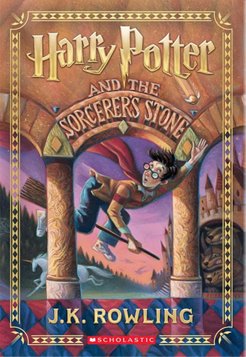 Harry Potter Special Edition Paperback Collection 7-Book Set (Volumes 1–7) – Illustrated with Stenciled Edges by J.K. Rowling