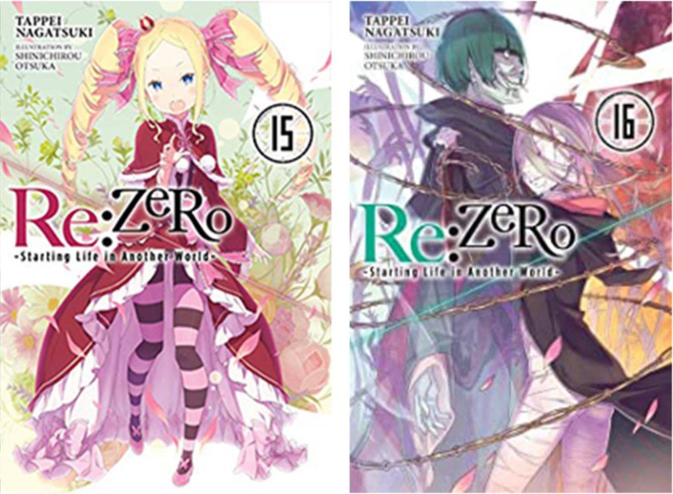 Re:ZERO -Starting Life in Another World- Vol. 11-20 Light Novel Set by Tappei Nagatsuki
